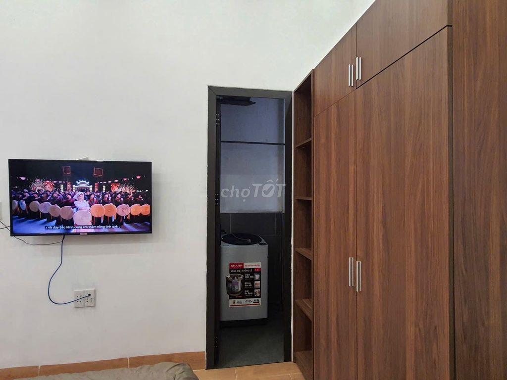 Căn hộ studio, có ban công, khu an thượng, cách biển 3 phút đi bộ