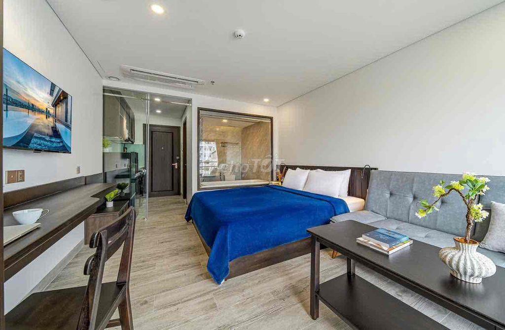 🔝 CHO THUÊ CĂN HỘ STUDIO CÓ BỒN TẮM & HỒ BƠI VÔ CỰC ĐƯỜNG LÊ VĂN QUÝ -
