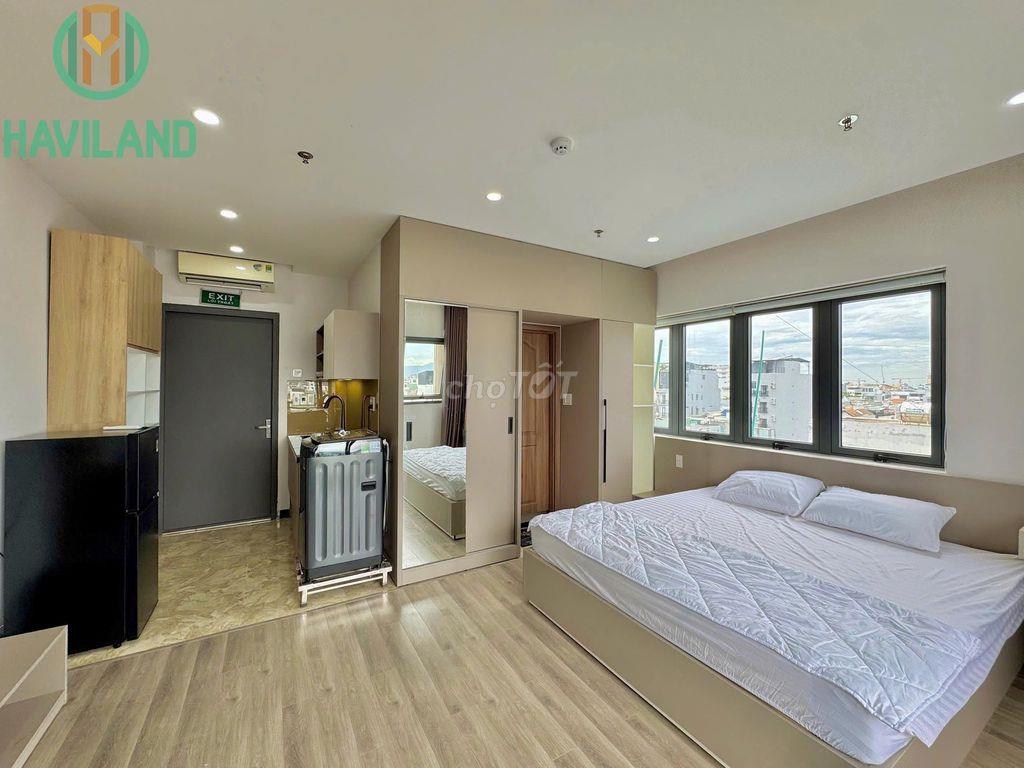 🏠 CHO THUÊ CĂN HỘ STUDIO BAN CÔNG RỘNG – LÊ THANH NGHỊ, HẢI CHÂU