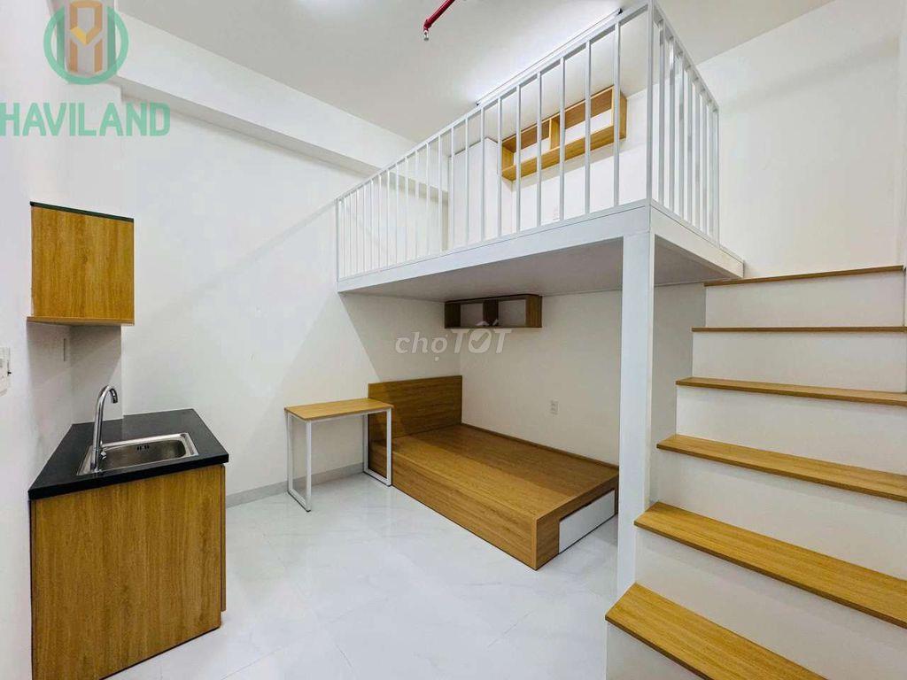 🏢🔥 TÒA MỚI HÒA KHÁNH | GÁC LỬNG | FULL NỘI THẤT | 3.8TR ✨