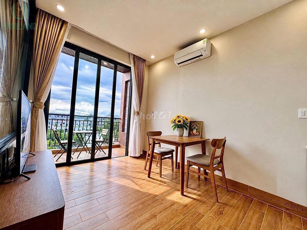 🔥CĂN HỘ 1PN MỚI 100% FULL NỘI THẤT – 2 BAN CÔNG SIÊU RỘNG | FPT CITY 🏡