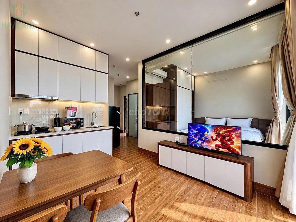 🔥CĂN HỘ 1PN MỚI 100% FULL NỘI THẤT – 2 BAN CÔNG SIÊU RỘNG | FPT CITY 🏡