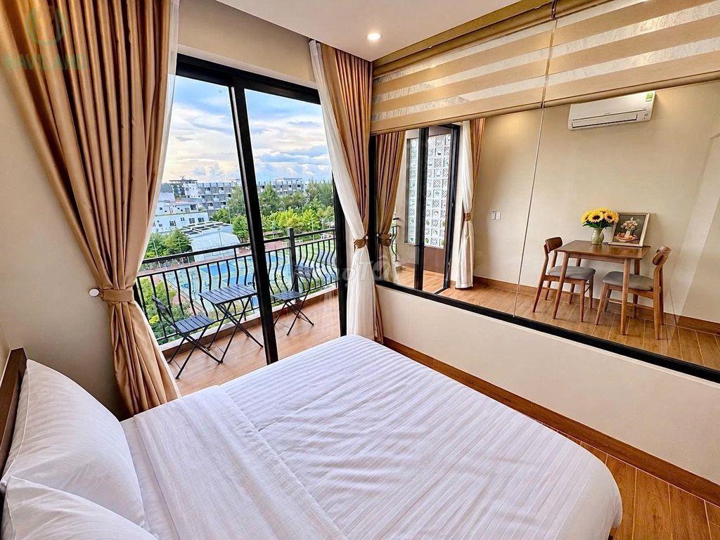 🔥CĂN HỘ 1PN MỚI 100% FULL NỘI THẤT – 2 BAN CÔNG SIÊU RỘNG | FPT CITY 🏡