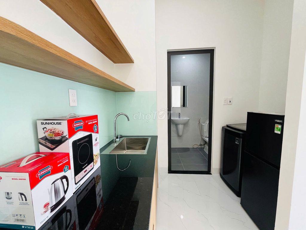 CĂN HỘ 1PN MỚI 100% – FULL NỘI THẤT – VÕ AN NINH, HÒA XUÂN – 6TR