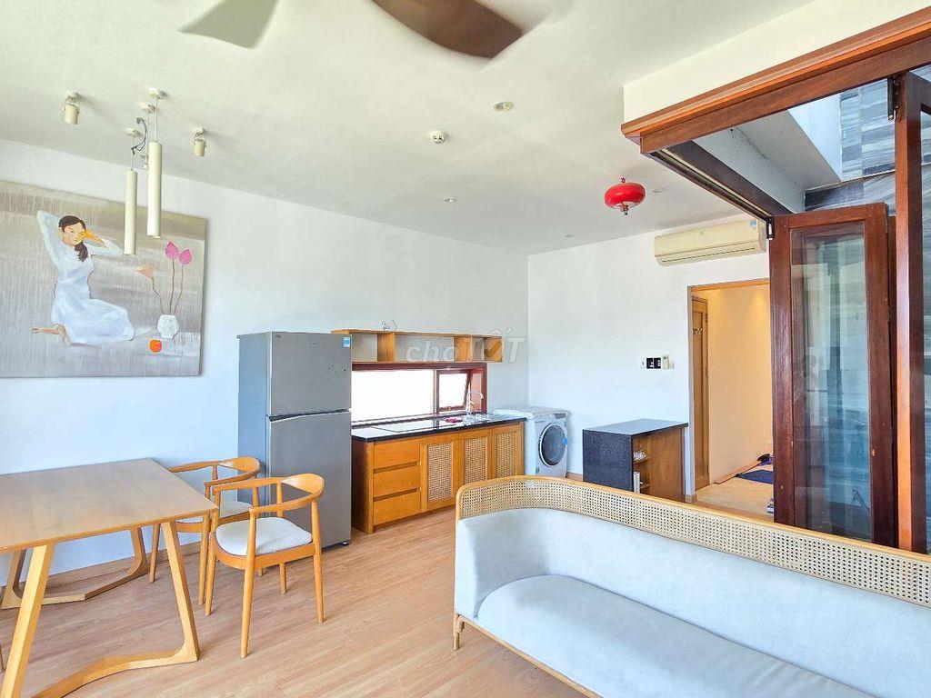 Cho Thuê căn hộ penthouse 75m2 - đầy đủ tiện nghi - gần biển