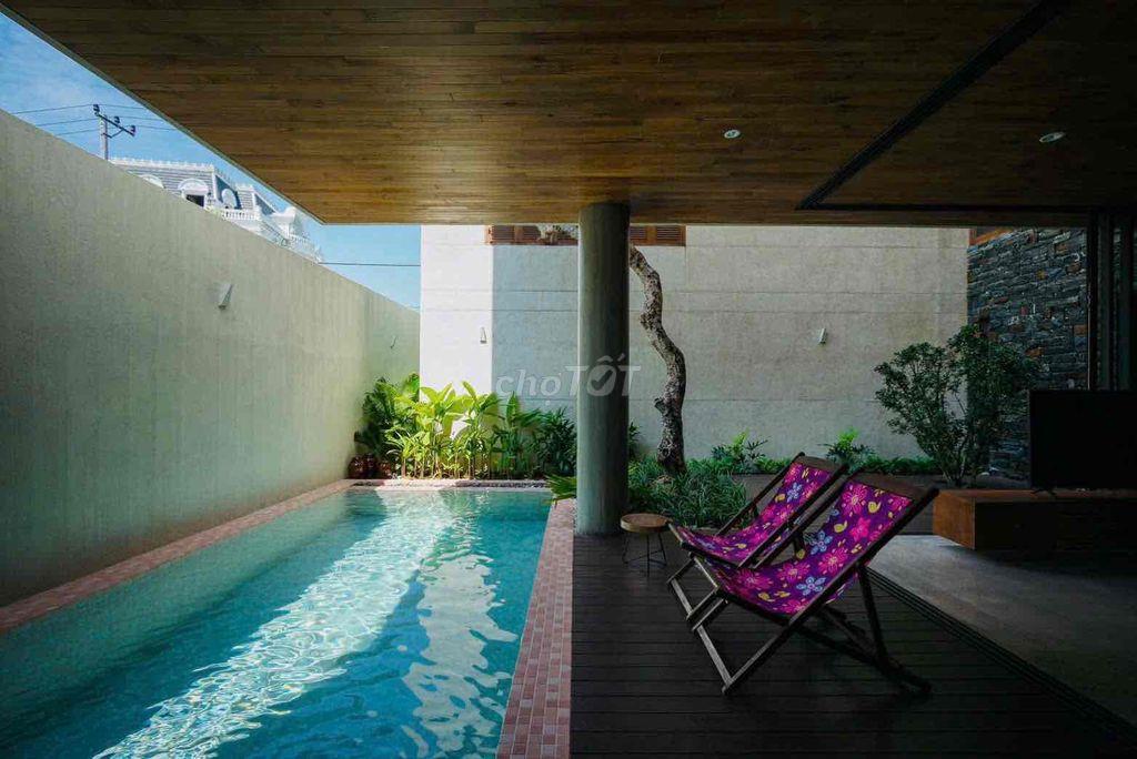 📍Cho thuê căn villa sân vườn 3 tầng mặt tiền khu #NAM #VIỆT #Á  - ( ng