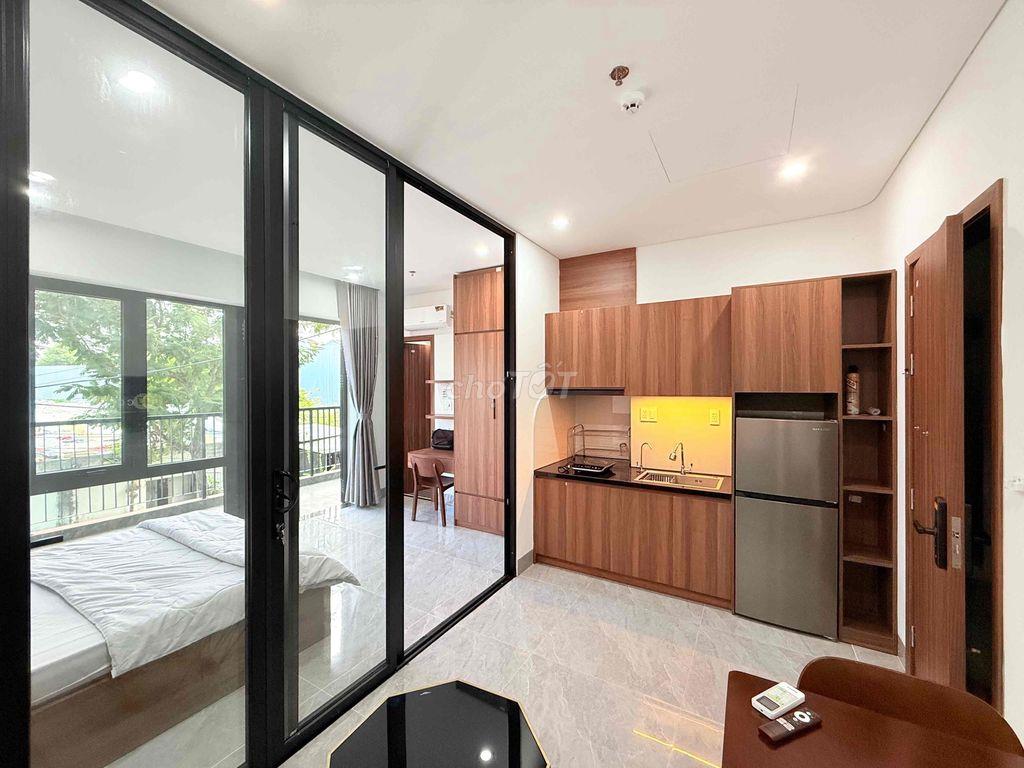 🌿 ✨Căn hộ 1 phòng ngủ hiện đại, mới tinh với ban công rộng rãi