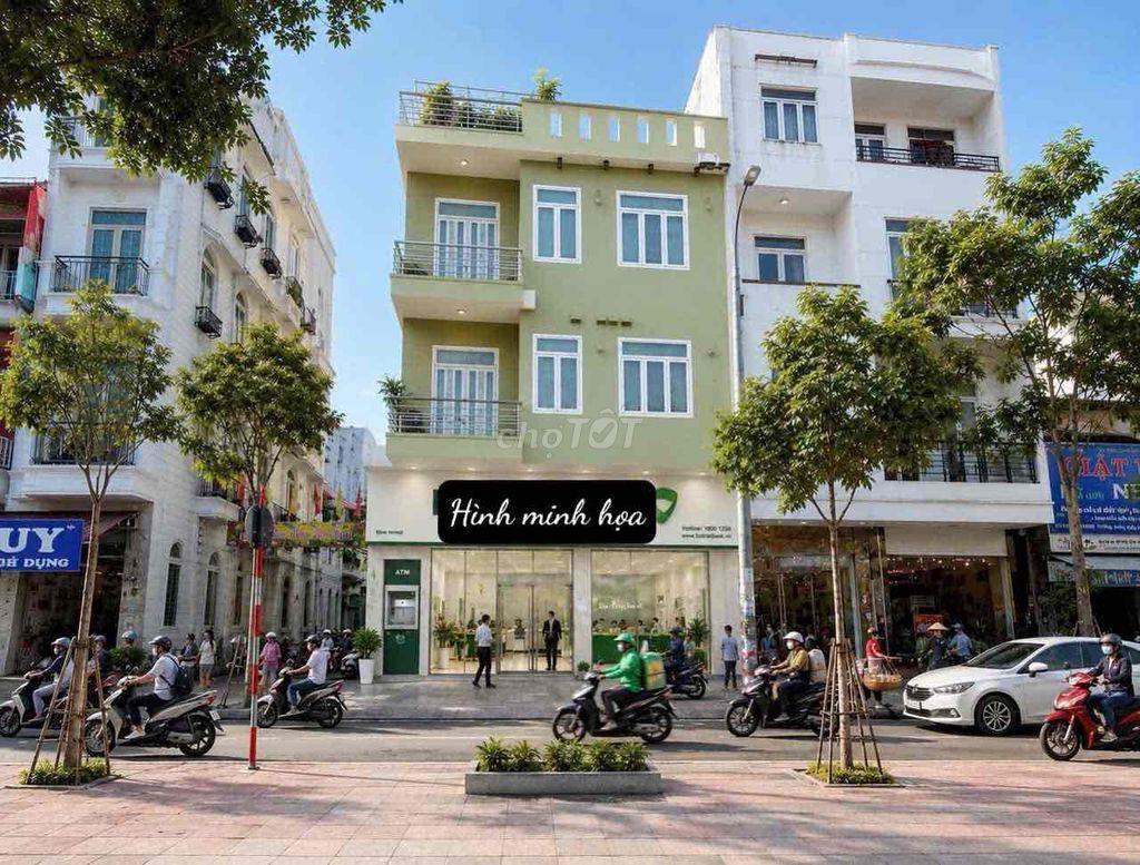 cho thuê nhà 3 tầng mt nguyễn đức trung đường 10m5 kinh doann sầm uất