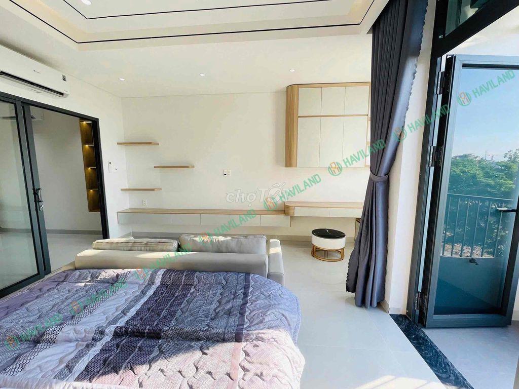 CĂN HỘ 1 PN MỚI KHU HOÀ XUÂN - GIẶT SẤY RIÊNG, DIỆN TÍCH 40m2