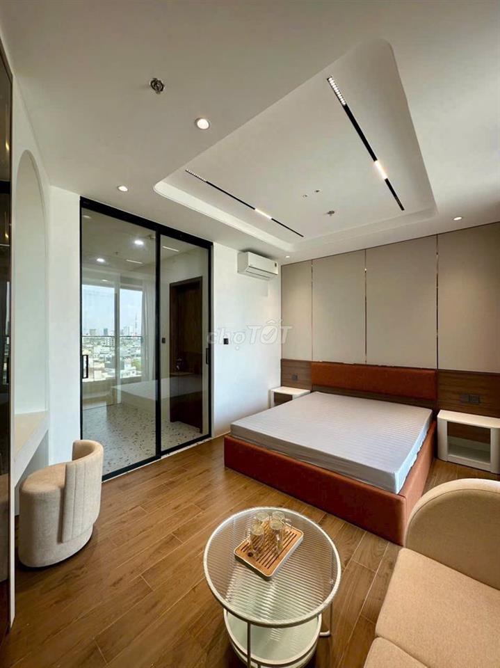 CĂN STUDIO SÁT CẦU TRẦN THỊ LÝ , FULL NỘI THẤT CAO CẤP, CĂN MỚI 100%