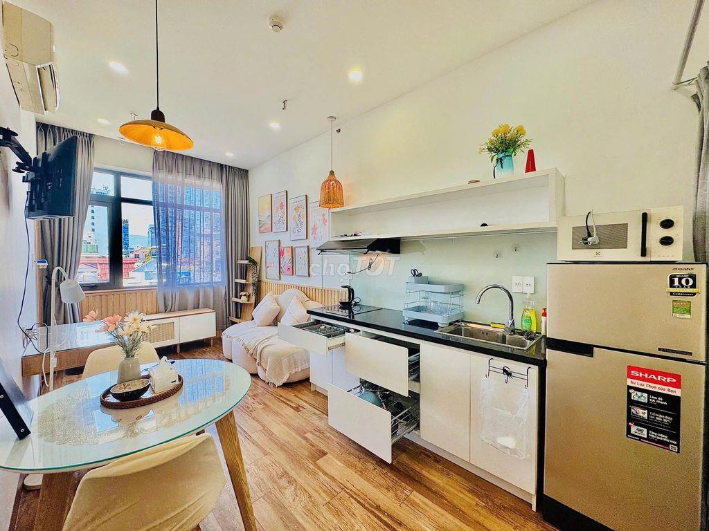 Căn hộ Penthouse 1 phòng ngủ – Ban công rộng – Khu vực BBQ