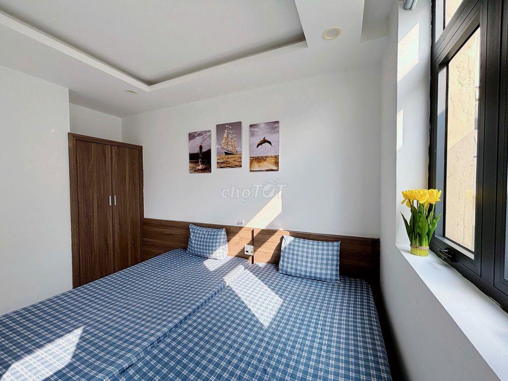 Cho thuê căn Studio 2 giường, gần ĐH FPT, BV 600G