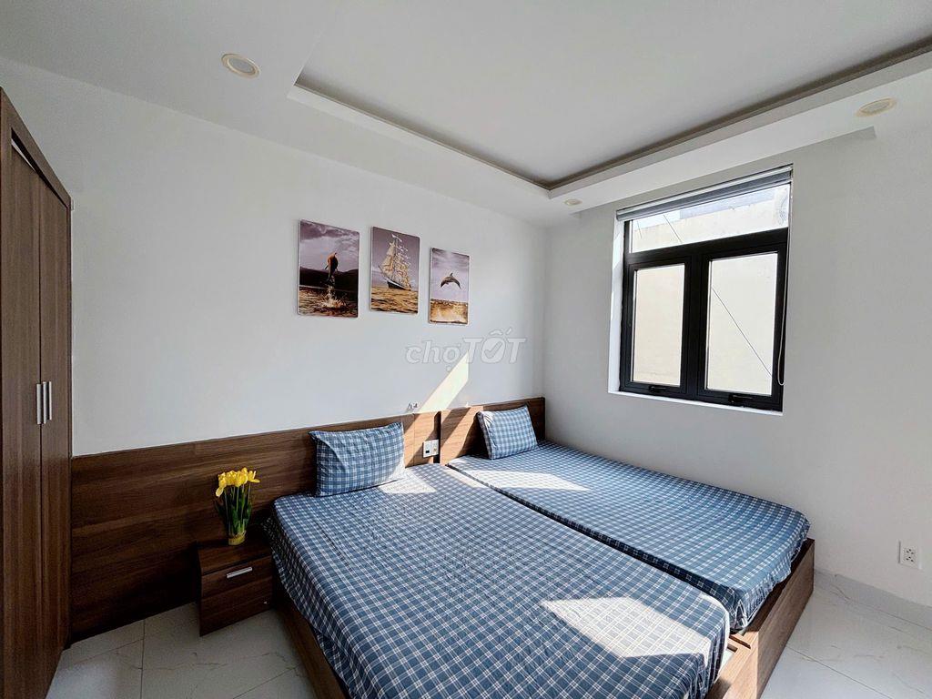 Cho thuê căn Studio 2 giường, gần ĐH FPT, BV 600G