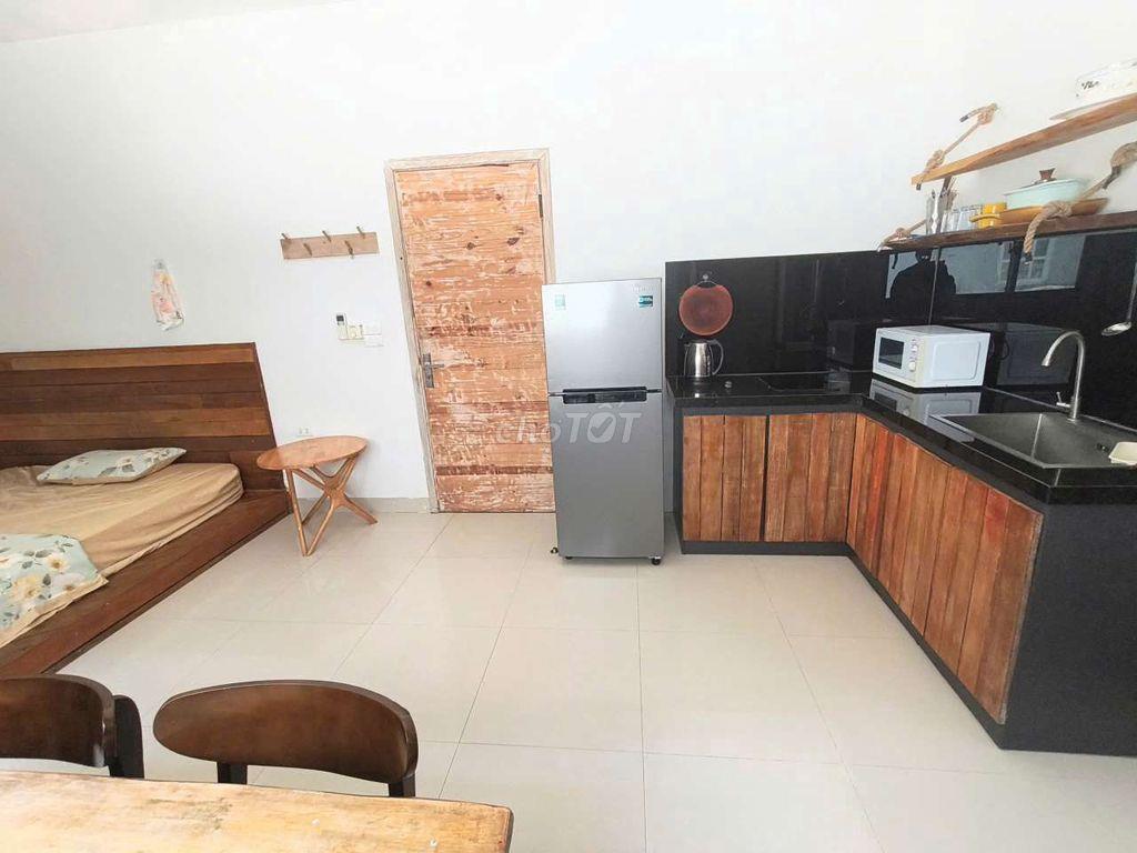 Căn hộ trống sẵn full nội thất xinh, chill y hình