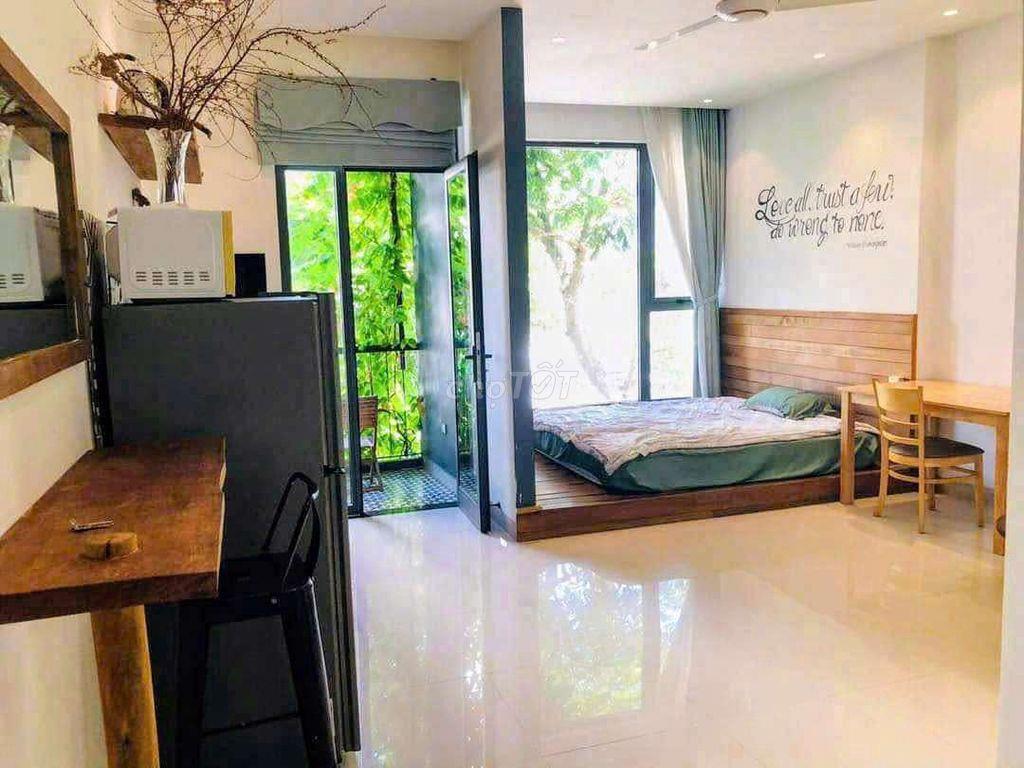 Căn hộ trống sẵn full nội thất xinh y hình