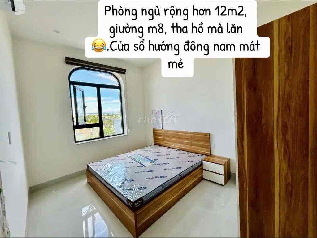 Cho thuê căn hộ 1 phòng đủ, đầy đủ nội thất, vào ở được ngay