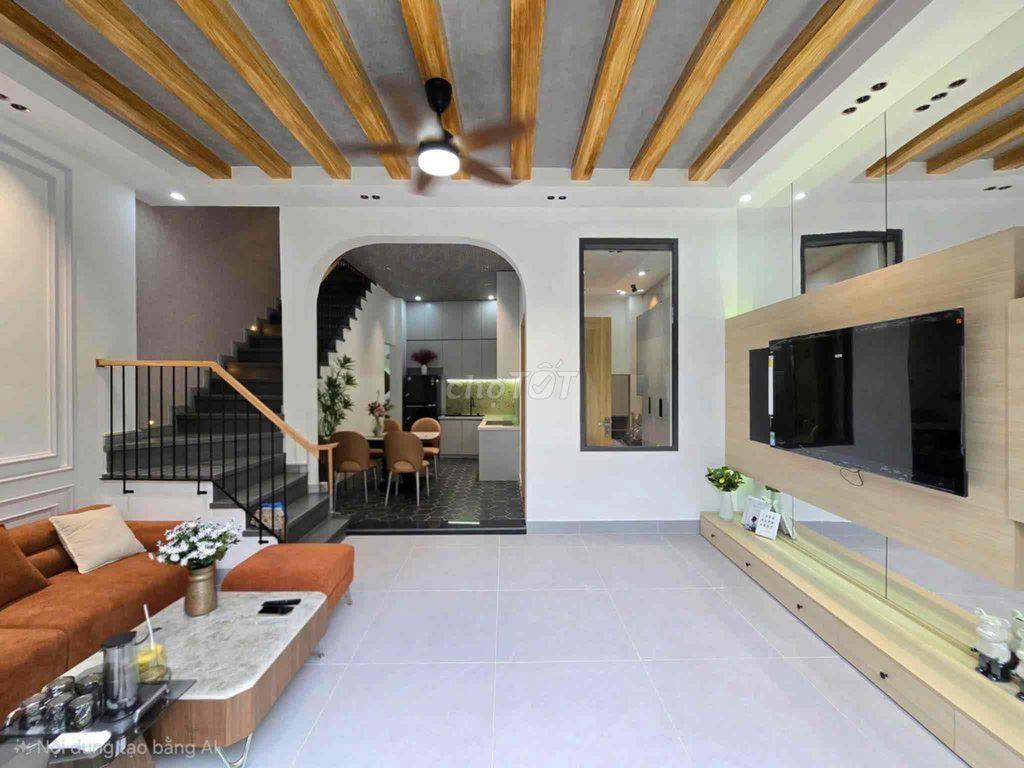 🔥NHÀ MỚI 3 TẦNG KIỆT OTO 4M NGUYỄN PHƯỚC NGUYÊN - SÁT MẶT TIỀN