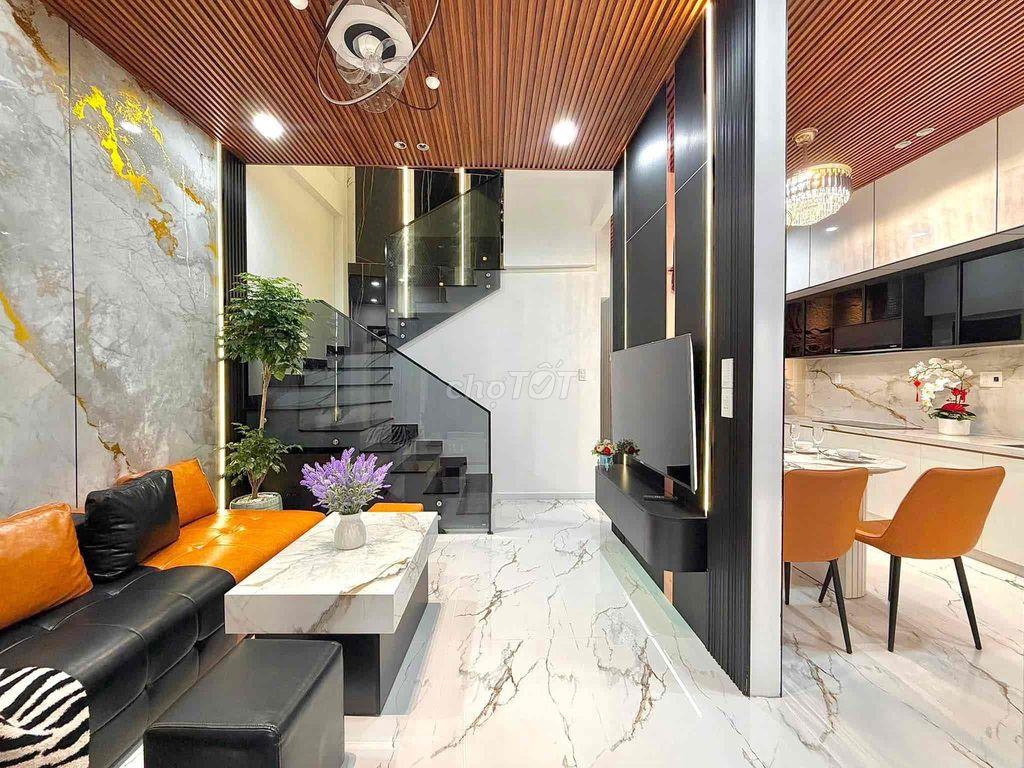 🔥NHÀ 3 TẦNG XÂY MỚI KIỆT OTO TRẦN ĐÌNH TRI
