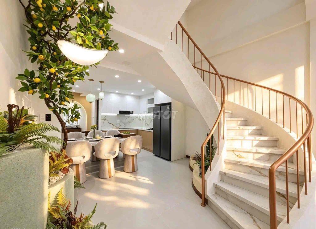 NHÀ 3 TẦNG MỚI THIẾT KẾ KIỂU HOMESTAY - KIỆT PHAN THANH