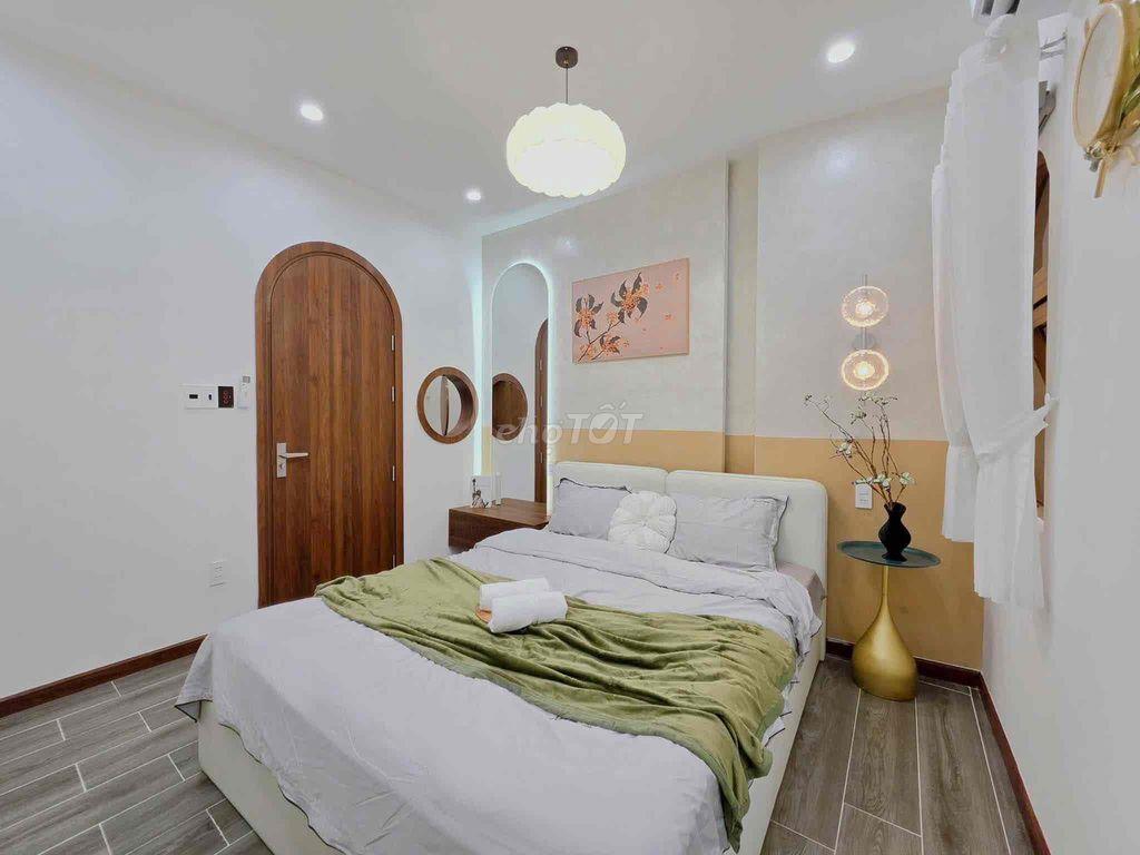 NHÀ 3 TẦNG MỚI THIẾT KẾ KIỂU HOMESTAY - KIỆT PHAN THANH