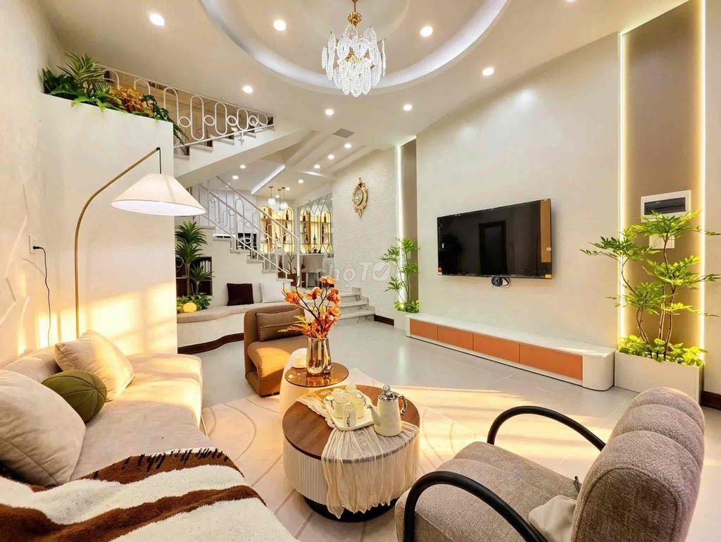 🔥NHÀ MỚI 4 TẦNG MẶT TIỀN TRƯNG NỮ VƯƠNG FULL NỘI THẤT