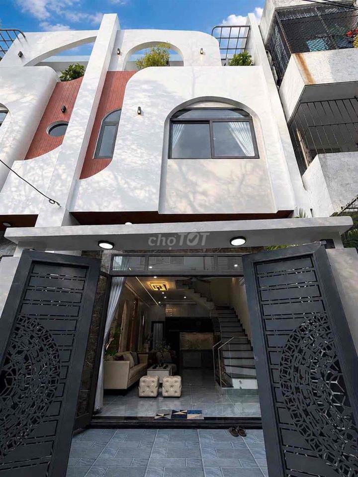 🔥NHÀ MỚI SAU LƯNG MẶT TIỀN THÁI THỊ BÔI - 3 TẦNG 3 MÊ