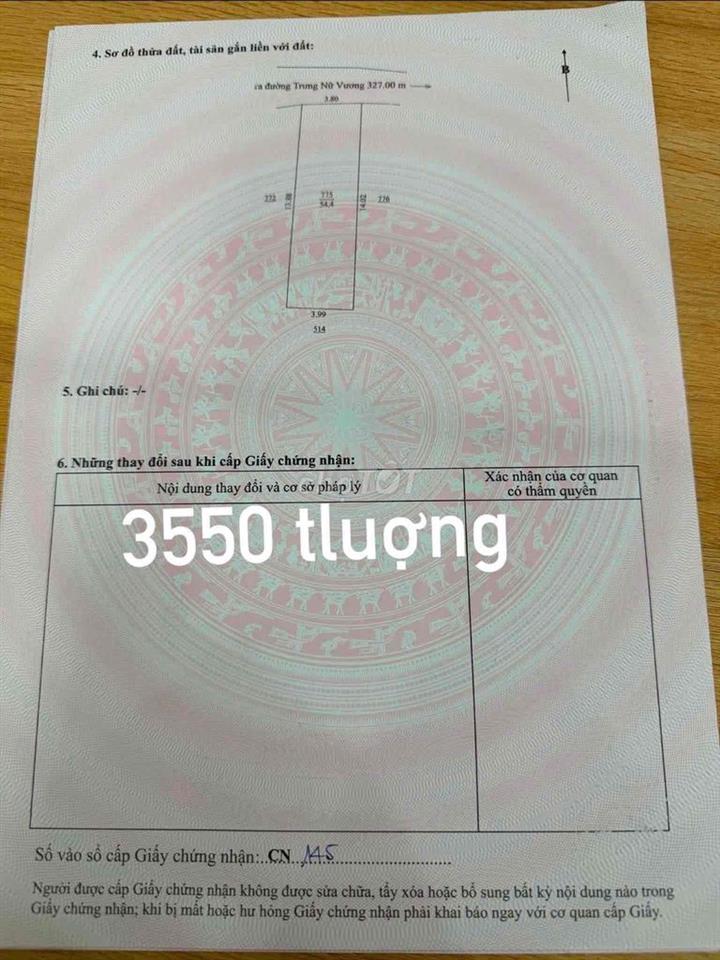 🏠 ĐẤT 2 MẶT KIỆT 3M TRƯNG NỮ VƯƠNG THÔNG LÊ ĐÌNH LÝ