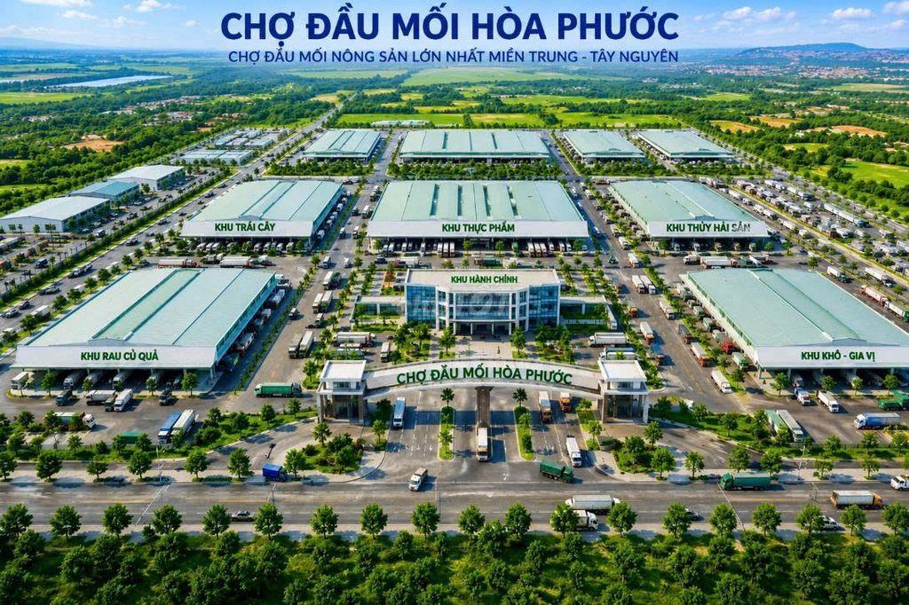 💝HÀNG HIẾM--Lô Góc 2 Mặt Tiền TĐC QUÂN ĐỘI sát chợ ĐẦU MỐI HÒA XUÂN💝