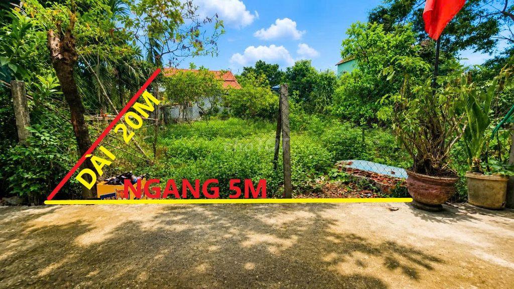 🌞Chỉ 1tỷ500tr--Sở hữu Lô Đất Đẹp Giá Rẻ khu CHỢ ĐẦU MỐI HÒA XUÂN🌞