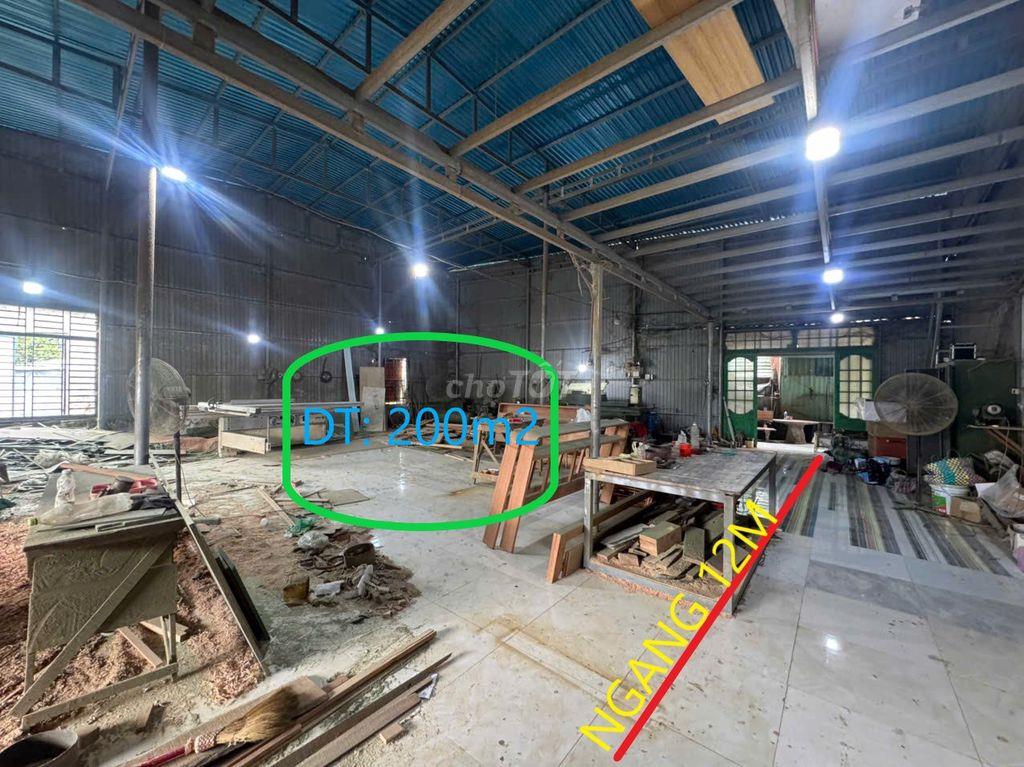 👳200m2 Nhà Xưởng, gần đường TRƯỜNG SƠN cách khu CN HÒA CẦM ĐÀ NẴNG 4P👳