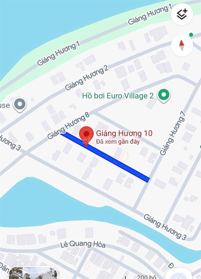 🔥 SIÊU PHẨM ĐẤT BIỆT THỰ EURO VILLAGE 2 – HÒA XUÂN 🔥