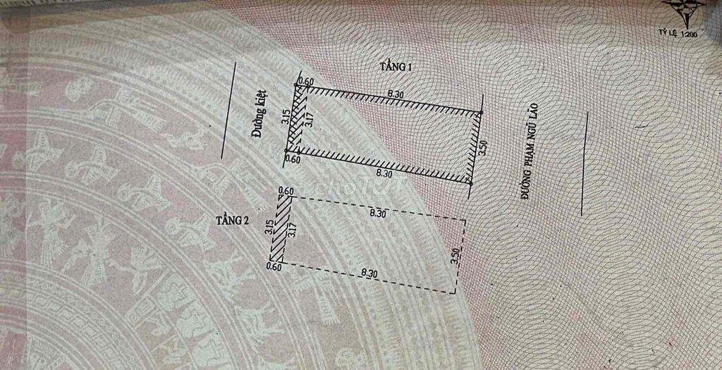 Bán Nhà 2 Tầng Mặt Tiền Hải Châu - 3 Tỷ 350tr tl