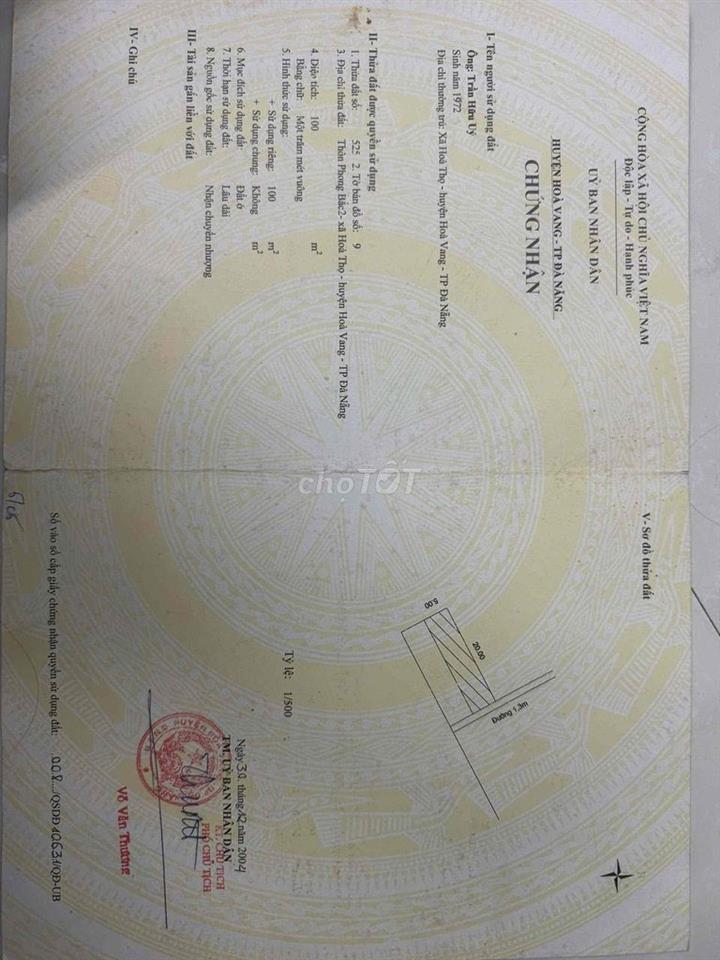 Cần bán Nhà Cấp 4