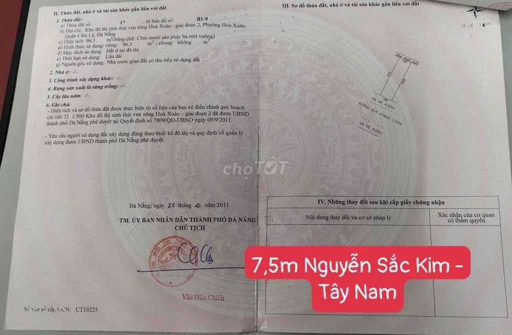 🧧 BÁN : NGUYỄN SẮC KIM ( 7,5M )