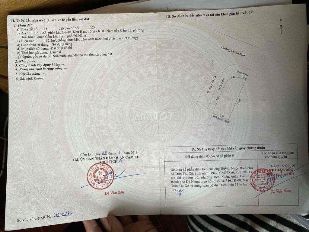 🧧 Hai mặt tiền : VÕ AN NINH - VÕ SẠ