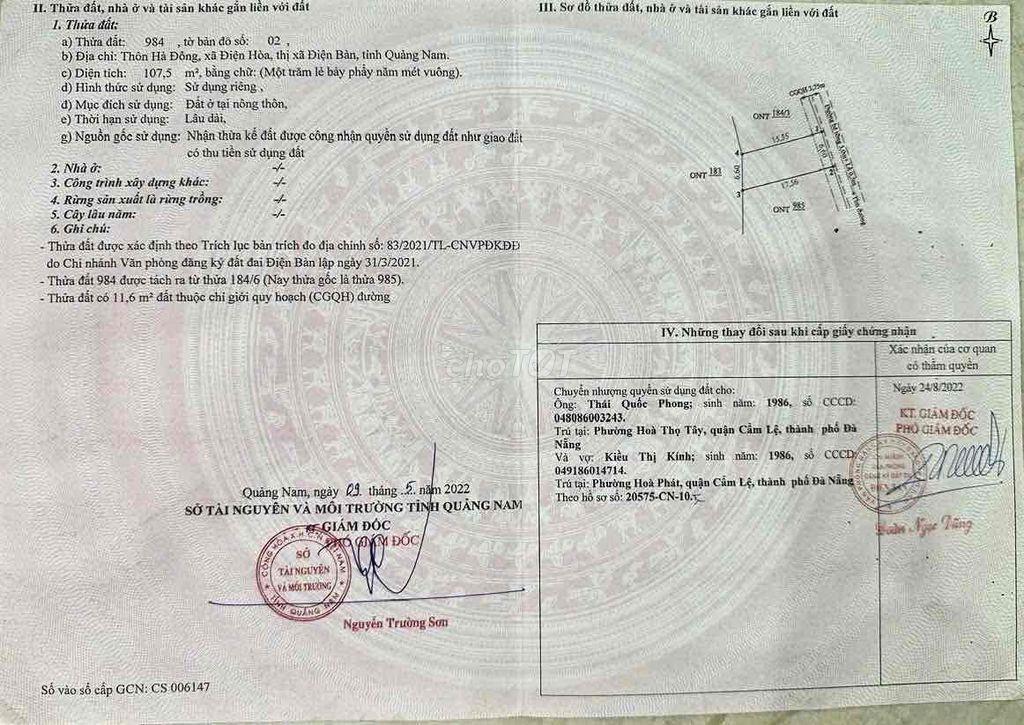 🧧 ĐƯỜNG CHÍNH HÀ ĐÔNG