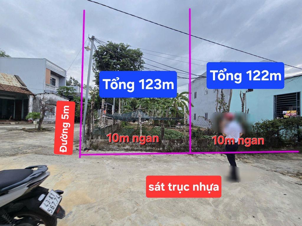 2 lô liền kề Lệ Sơn Nam Hòa Tiến gần chợ Lệ Trạch
