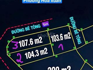 🔥 BÁN 3 LÔ ĐẤT LIỀN KỀ – GẦN BẾN XE ĐỨC LONG, ĐÀ NẴNG 🔥