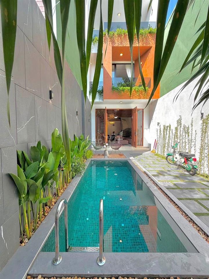 🔥VILLA MINI CÓ HỒ BƠI - 125M2 MẶT TIỀN GẦN BIỂN