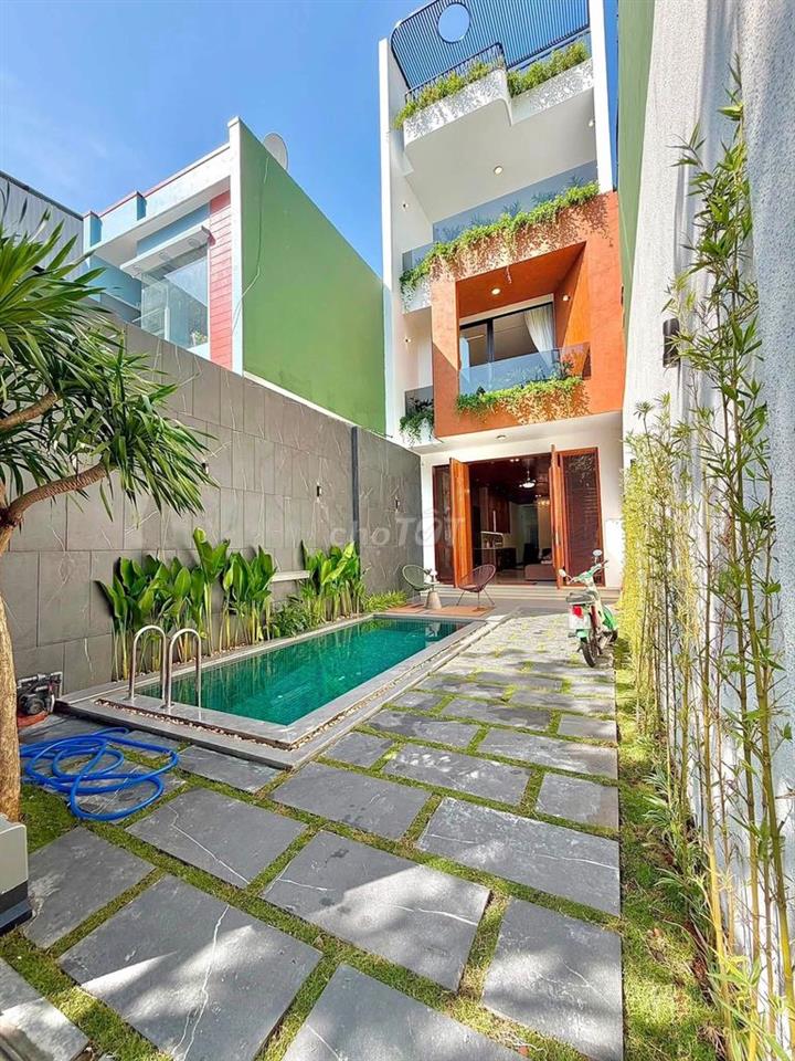 🔥125M2 VILLA MINI 3 TẦNG CÓ HỒ BƠI CÁCH BIỂN 300M