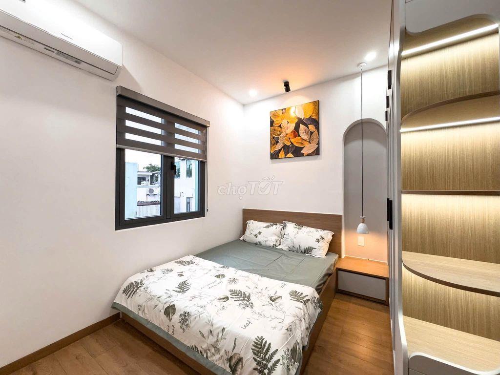CẶP NHÀ XÂY MỚI KIỆT 3M TRÂN CAO VÂN GẦN BIỂN - FULL NỘI THẤT