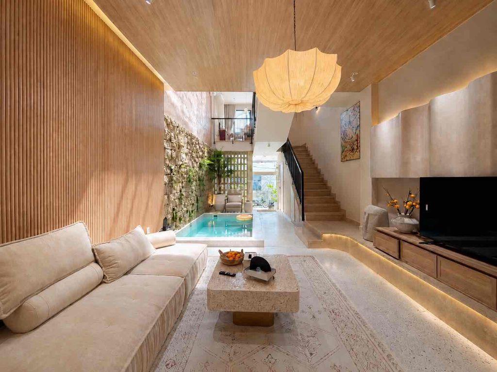 🔥NHÀ VILAA CÓ HỒ BƠI MẶT TIỀN 5M5 GẦN BIỂN DULNT