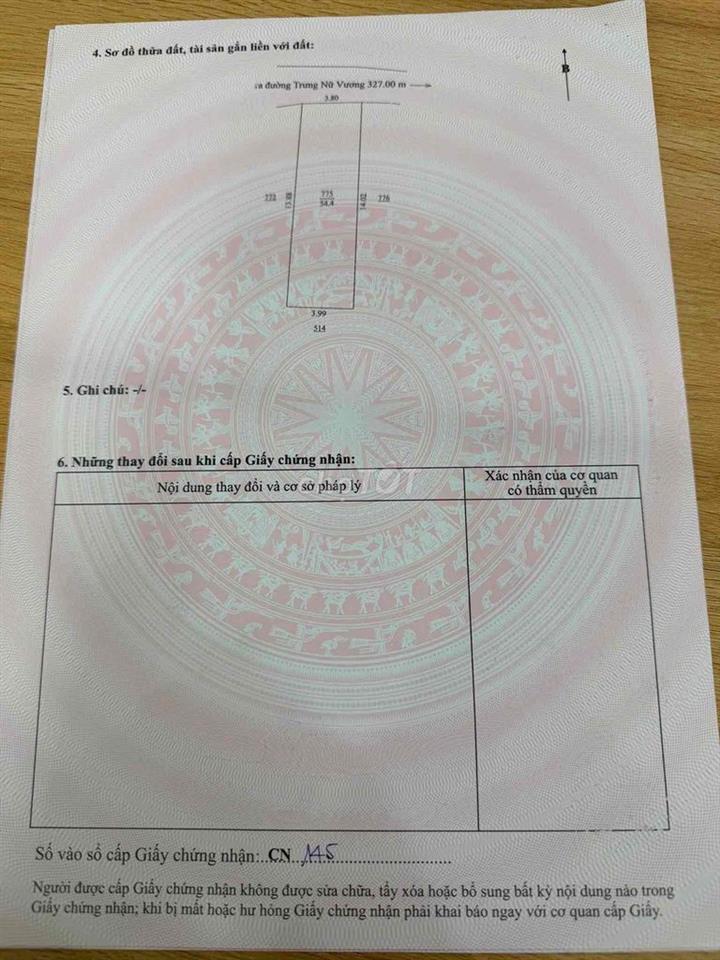 🔥 BÁN 3 LÔ ĐÂ.T 2 MẶT KIỆT 3M TRƯNG NỮ VƯƠNG THÔNG LÊ ĐÌNH LÝ