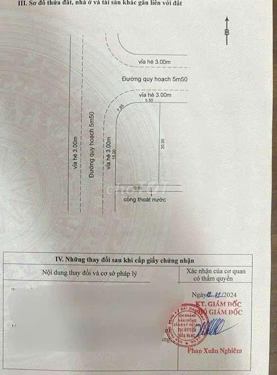 Bán lô góc vũ phạm hàm, 204m2 đất ở ngang 10,5m.giá sụp hầm