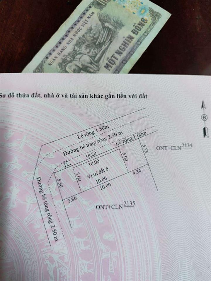 Chính chủ bán đất lô góc 2 mặt tiền rộng Xã Hà Nha Đà Nẵng mới