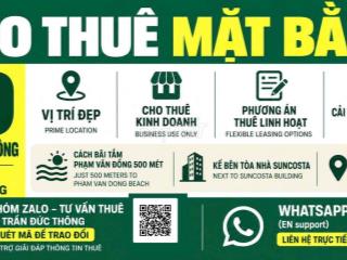 CHO THUÊ MẶT BẰNG 59 TRẦN ĐỨC THÔNG, AN HẢI, ĐÀ NẴNG – GẦN BIỂN
