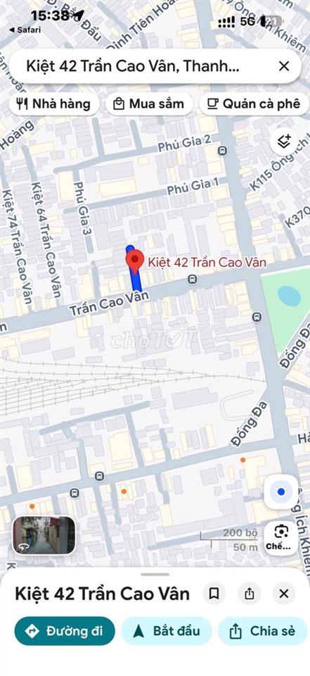 Nhà k trung tâm thanh khê gần ga bv chợ và nhìu tiện ích.
