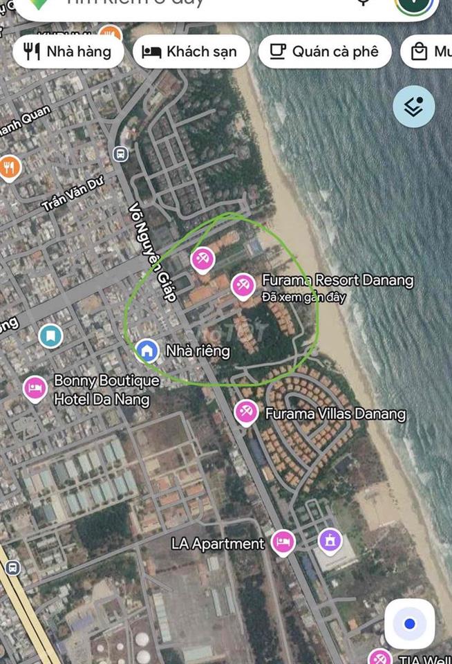 Bán nhà đất Ngũ Hành Sơn khu du lịch đối diện Khách sạn 5 sao Furama