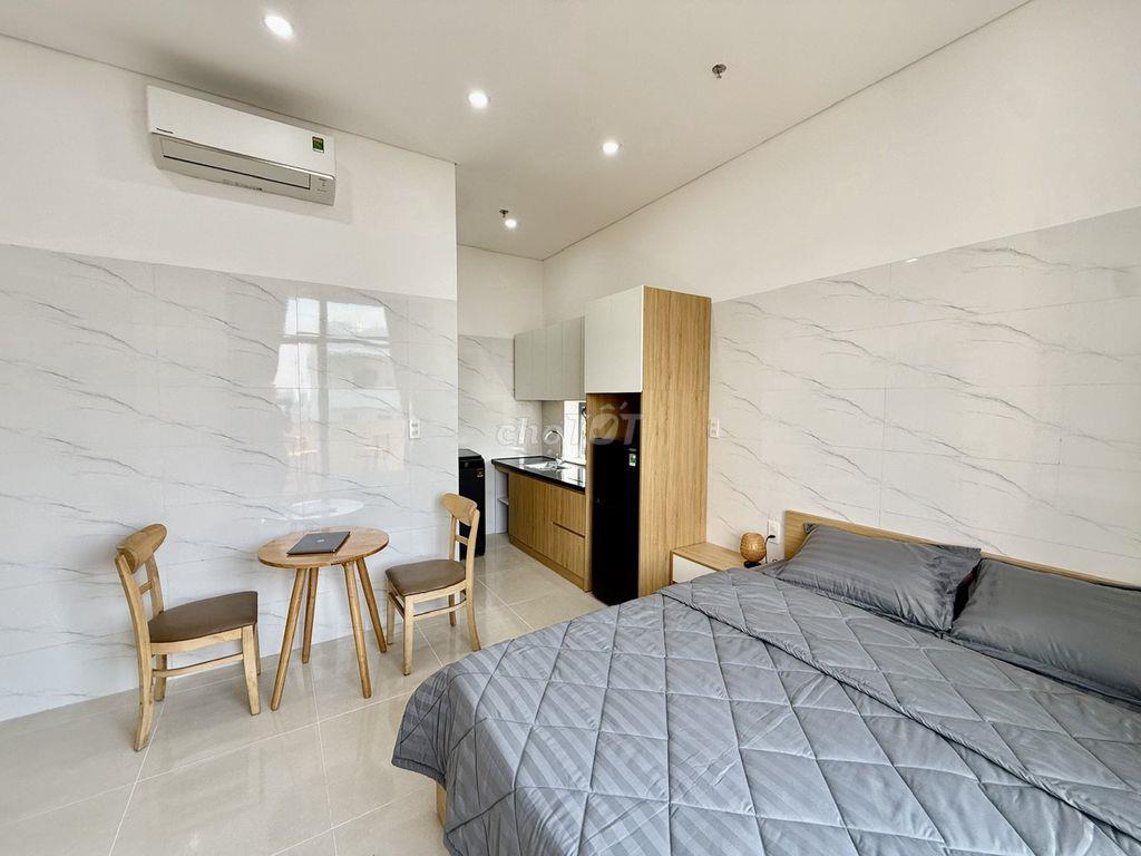 CHO THUÊ CĂN HỘ STUDIO, MỚI, FULL NỘI THẤT, GẦN TRƯỜNG ĐH FPT 