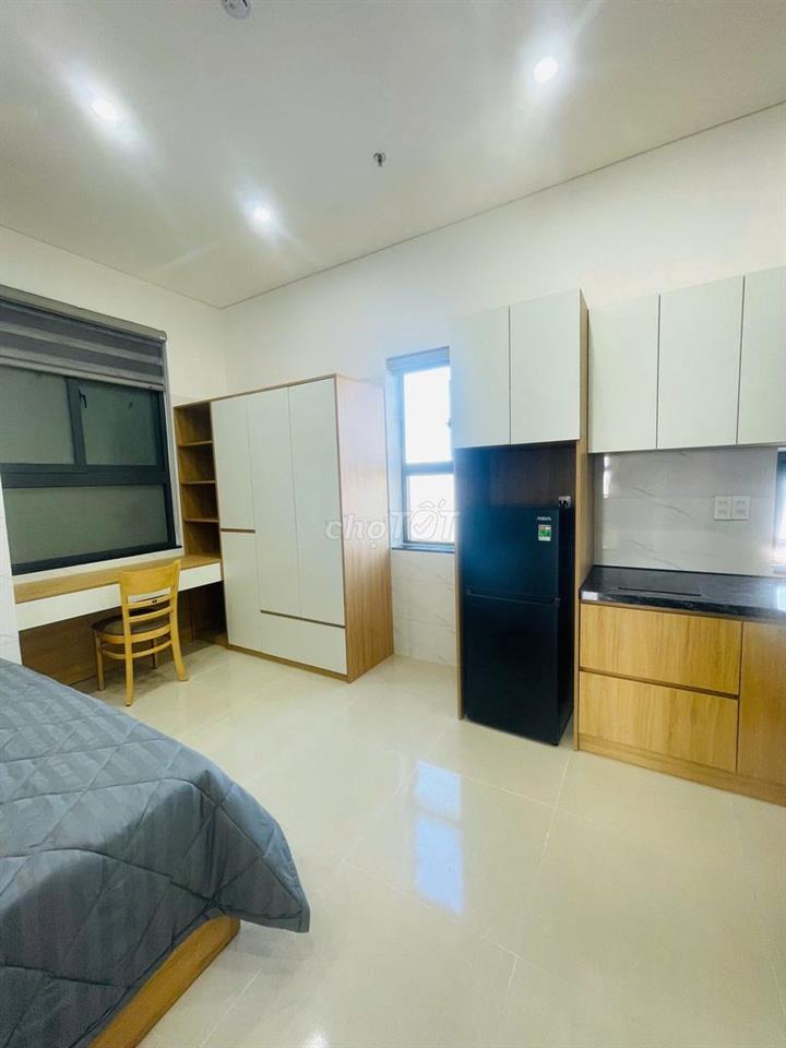 CHO THUÊ CĂN HỘ STUDIO MINI, MỚI, FULL NỘI THẤT, GẦN ĐH FPT 